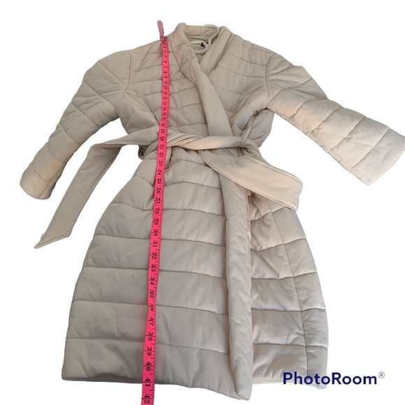 NWT Organic Duvet Robe Love & Lore, Pink Small / Medium - Picture 14 of 17